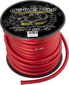 Миниатюра продукта Ground Zero GZPC 35R 30м - силовой кабель